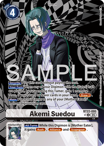 BT22-095 Akemi Suedou Alternative Art