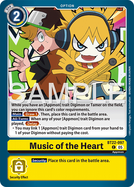 BT22-097 Music of the Heart Common