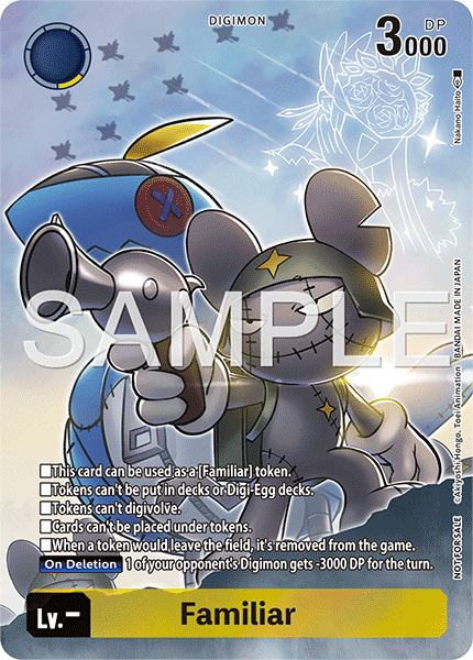Token (Familiar Token) Box Topper (BT22)