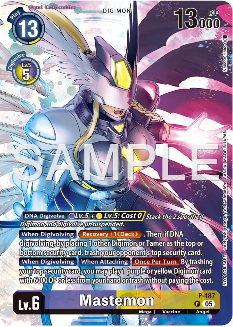 P-187 Mastemon Illustration Celebration Pack (BT21)