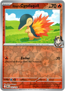 032/182 Ethan's Cyndaquil Common Reverse Holo Destined Rivals