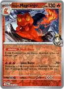 036/182 Ethan's Magcargo Rare Reverse Holo Destined Rivals