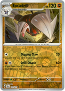 109/191 Excadrill Common Reverse Holo Surging Sparks