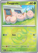 001/133 Exeggcute Common (Master Ball Pattern) Prismatic Evolutions