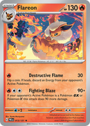 013/133 Flareon Holo Rare Prismatic Evolutions