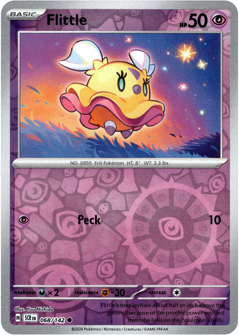 068/142 Flittle Common Reverse Holo Stellar Crown
