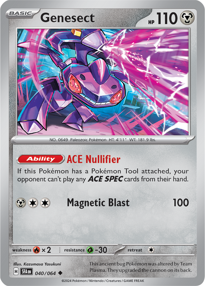 040/064 Genesect Uncommon Shrouded Fable