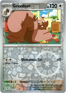 132/159 Greedent Uncommon Reverse Holo Journey Together