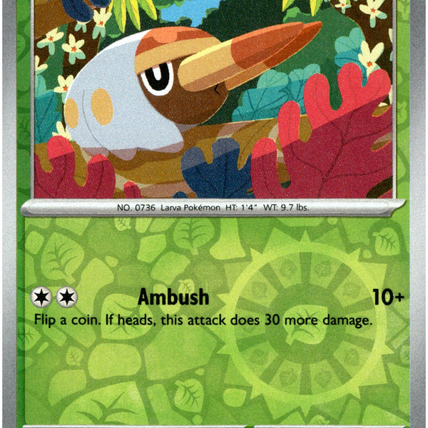009/142 Grubbin Common Reverse Holo Stellar Crown 009/142 Grubbin Common Reverse Holo Stellar Crown