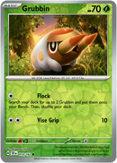 018/162 Grubbin Common Reverse Holo Temporal Forces