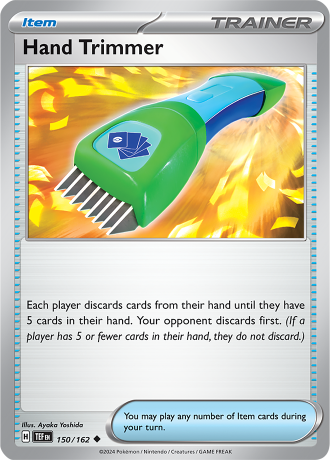 150/162 Hand Trimmer Uncommon Temporal Forces