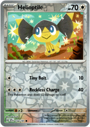 154/191 Helioptile Common Reverse Holo Surging Sparks