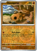 105/182 Hippopotas Common Reverse Holo Destined Rivals