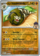 087/159 Hop's Sandaconda Uncommon Reverse Holo Journey Together