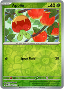 009/132 Applin Common Reverse Holo Prismatic Evolutions