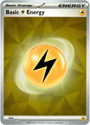 012 Basic Lightning Energy Reverse Holo Prismatic Evolutions