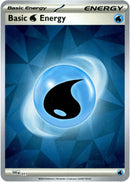 011 Basic Water Energy Reverse Holo Prismatic Evolutions