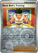 096/131 Black Belt's Training Common Reverse Holo Prismatic Evolutions