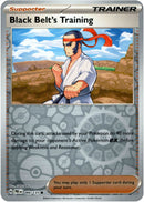 099/131 Black Belt's Training Common Reverse Holo Prismatic Evolutions