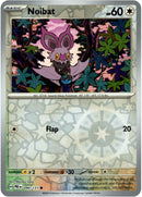 090/131 Noibat Common Reverse Holo Prismatic Evolutions