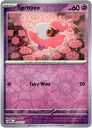 038/131 Spritzee Common Reverse Holo Prismatic Evolutions