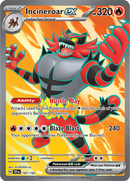 187/162 Incineroar EX Full Art Temporal Forces