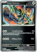 132/191 Iron Crown Rare Reverse Holo Surging Sparks