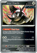 118/162 Iron Treads Uncommon Reverse Holo Temporal Forces