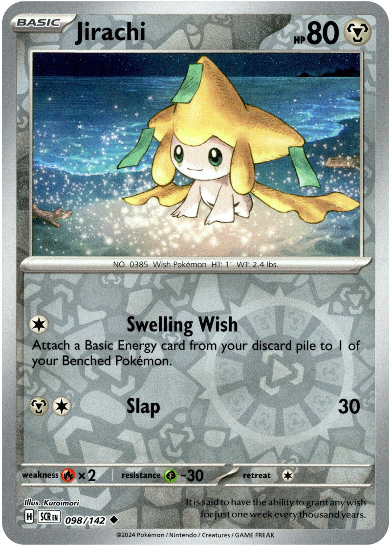 098/142 Jirachi Uncommon Reverse Holo Stellar Crown