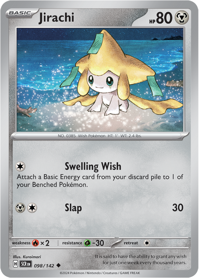 098/142 Jirachi Uncommon Stellar Crown