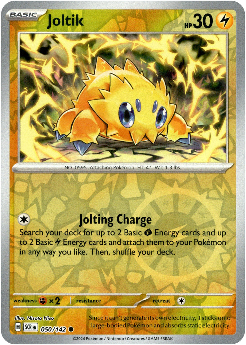 050/142 Joltik Common Reverse Holo Stellar Crown