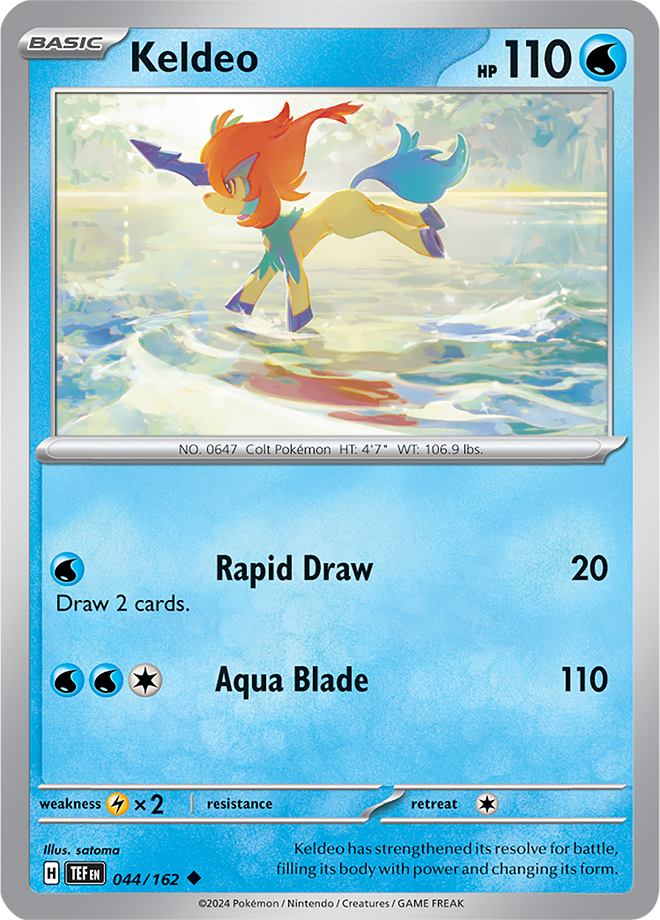 044/162 Keldeo Uncommon Temporal Forces