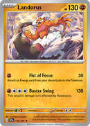 110/191 Landorus Holo Rare Surging Sparks