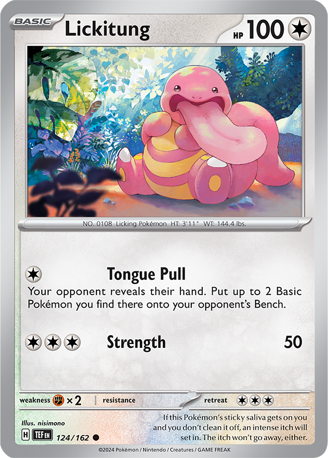 124/162 Lickitung Common Temporal Forces