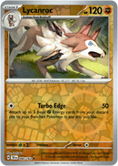 090/162 Lycanroc Uncommon Reverse Holo Temporal Forces