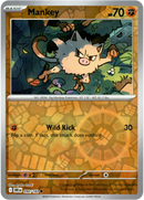 090/182 Mankey Common Reverse Holo Destined Rivals