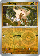 098/191 Mankey Common Reverse Holo Surging Sparks