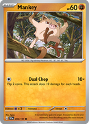 098/191 Mankey Common Surging Sparks