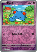 073/191 Marill Common Reverse Holo Surging Sparks