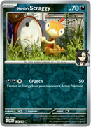 132/182 Marnie's Scraggy Common Reverse Holo Destined Rivals