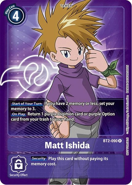 BT2-090 Matt Ishida (Official Tournament Pack Vol.3) Alt Art