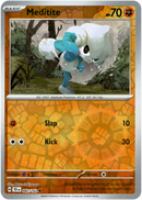 082/162 Meditite Common Reverse Holo Temporal Forces