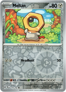 116/162 Meltan Common Reverse Holo Temporal Forces
