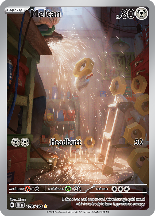 179/162 Meltan Illustration Rare Temporal Forces