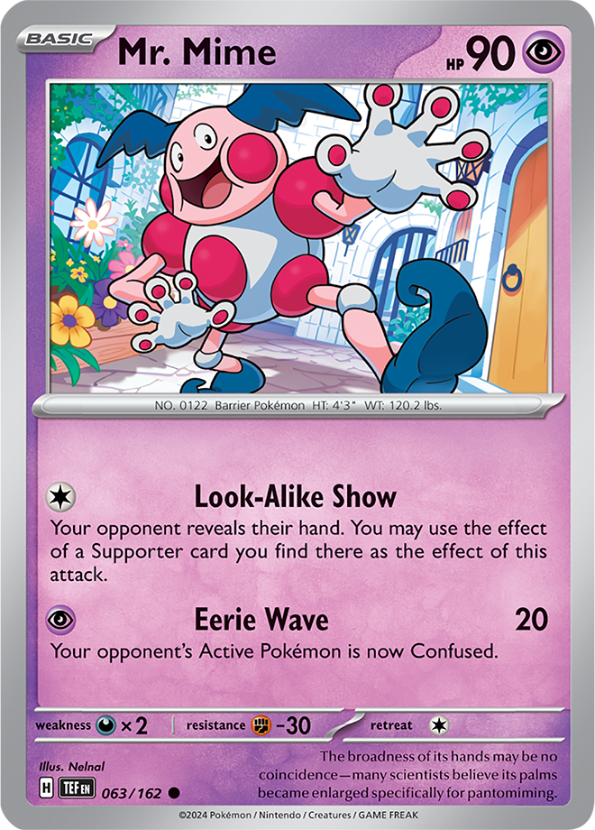 063/162 Mr. Mime Common Temporal Forces