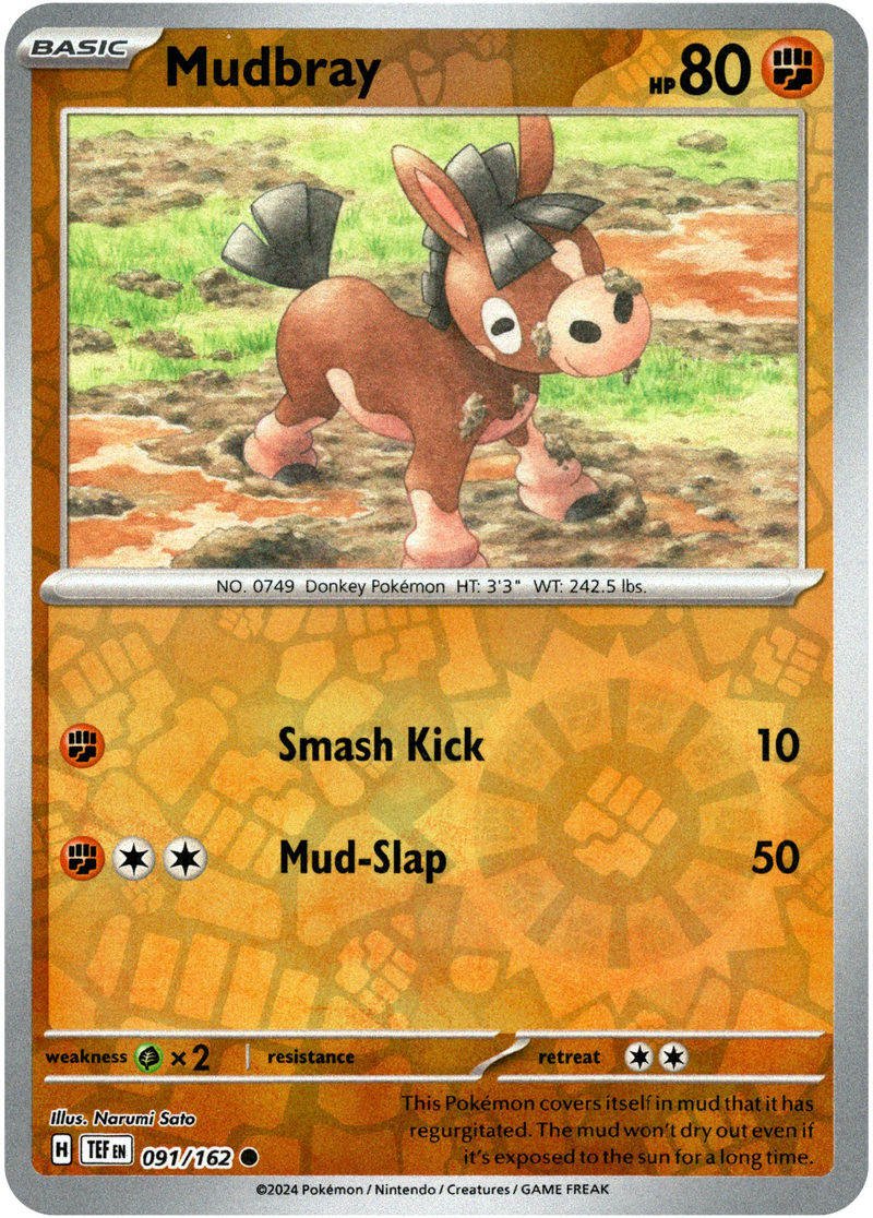 091/162 Mudbray Common Reverse Holo Temporal Forces