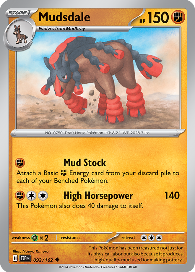 092/162 Mudsdale Uncommon Temporal Forces