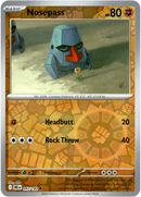 097/182 Nosepass Common Reverse Holo Destined Rivals