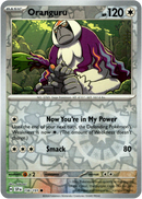 156/191 Oranguru Common Reverse Holo Surging Sparks