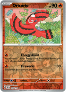026/191 Oricorio Common Reverse Holo Surging Sparks